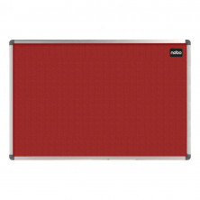 Nobo Red felt aluminium frame